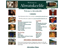 Tablet Screenshot of ahwatukeelife.com